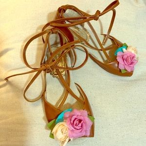 Little girl’s JOYFOLIE brand ballet style sandals
